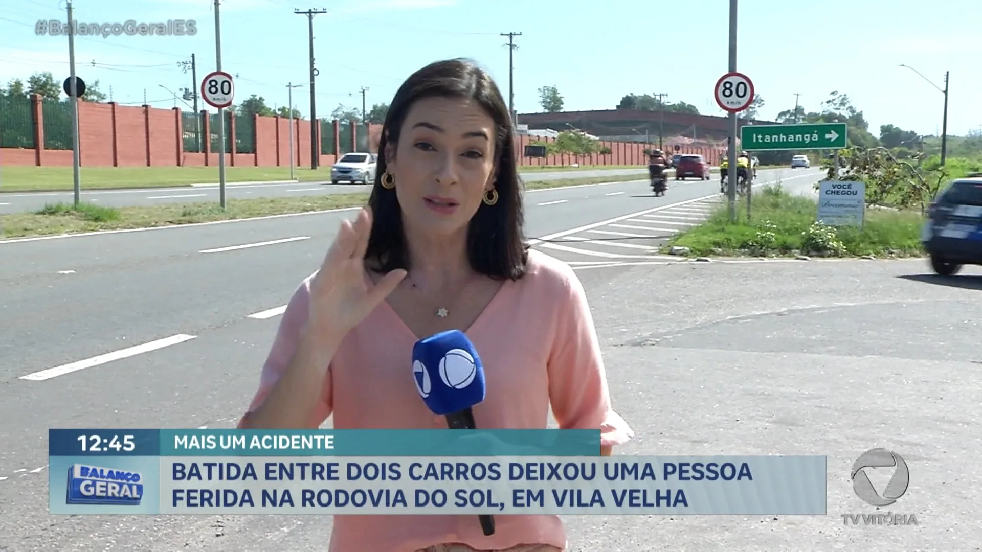 Mais um acidente na Rodovia do Sol