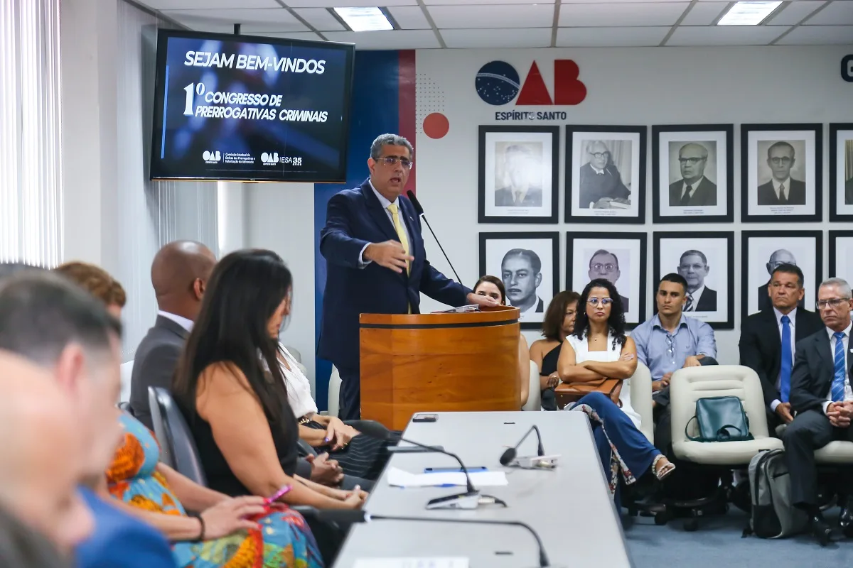 OAB-ES realiza Congresso de Prerrogativas Criminais