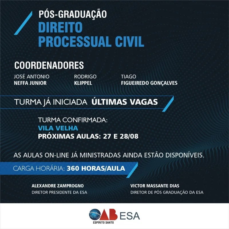 Foto: Reprodução / OAB-ES