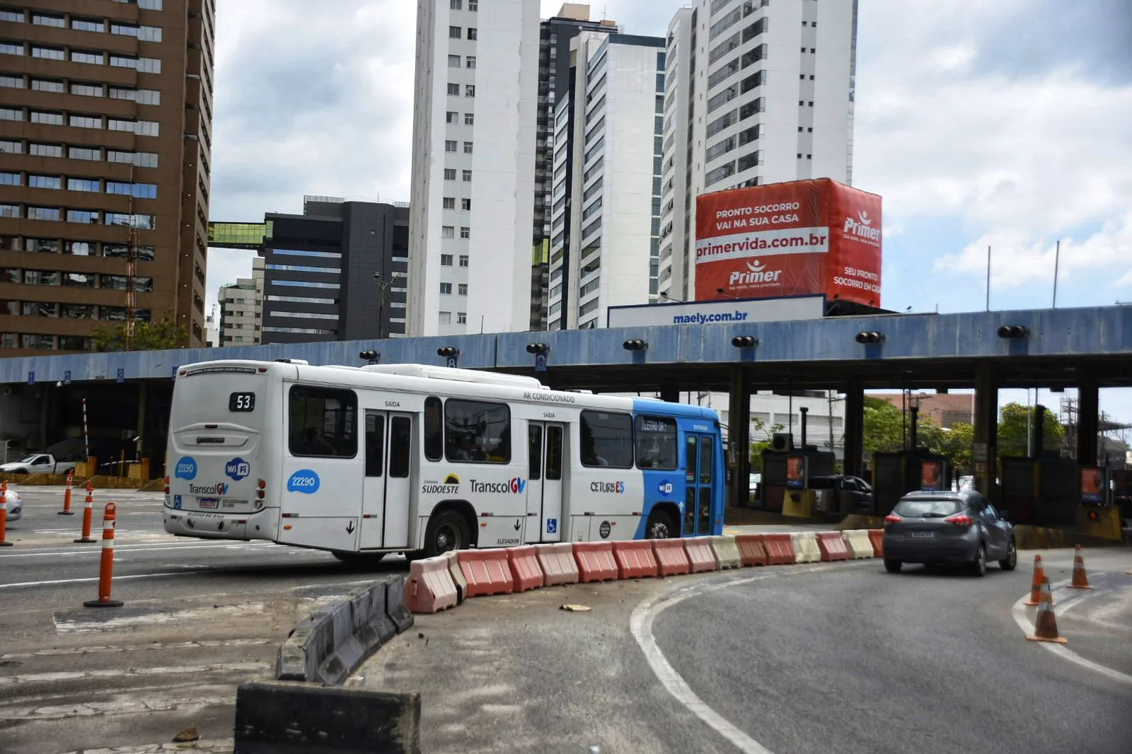 Começam obras que vão criar novos acessos à Terceira Ponte em Vitória