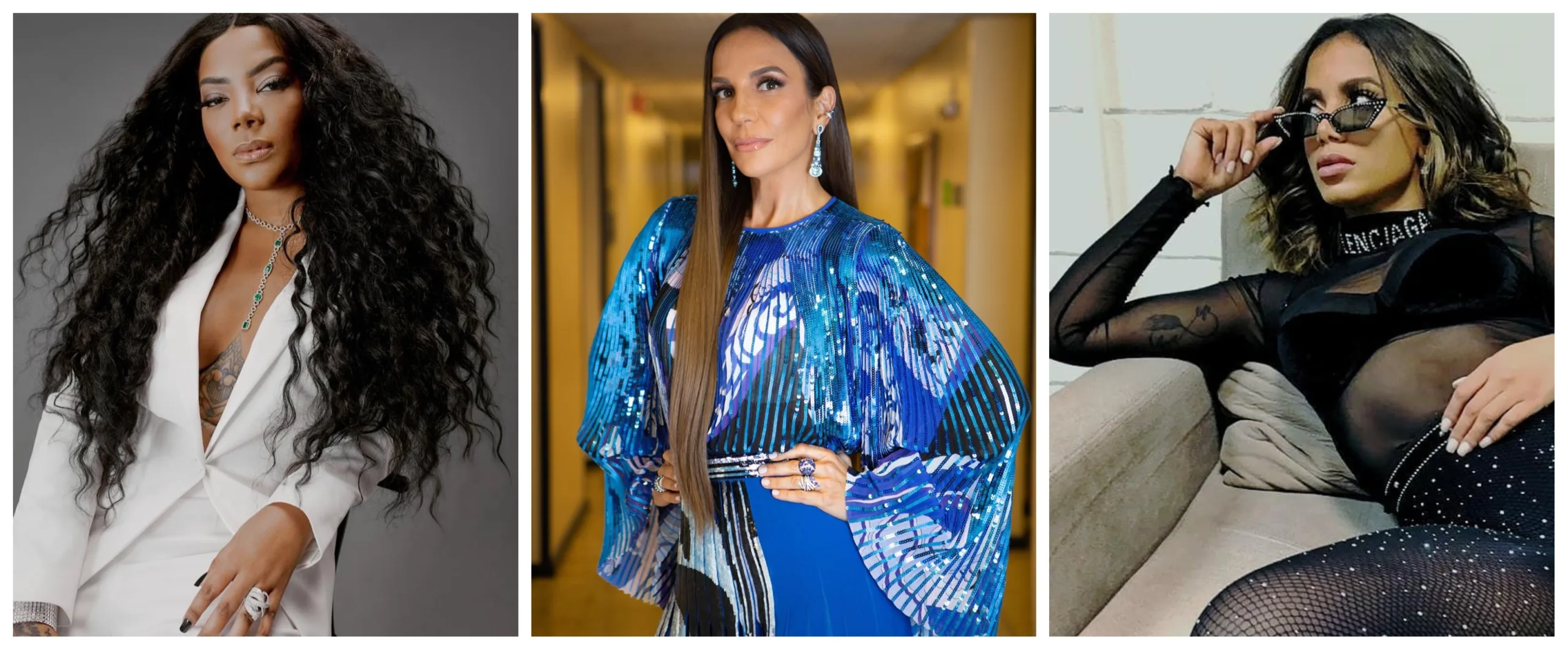 Ludmilla elogia Ivete Sangalo e é atacada por fãs de Anitta