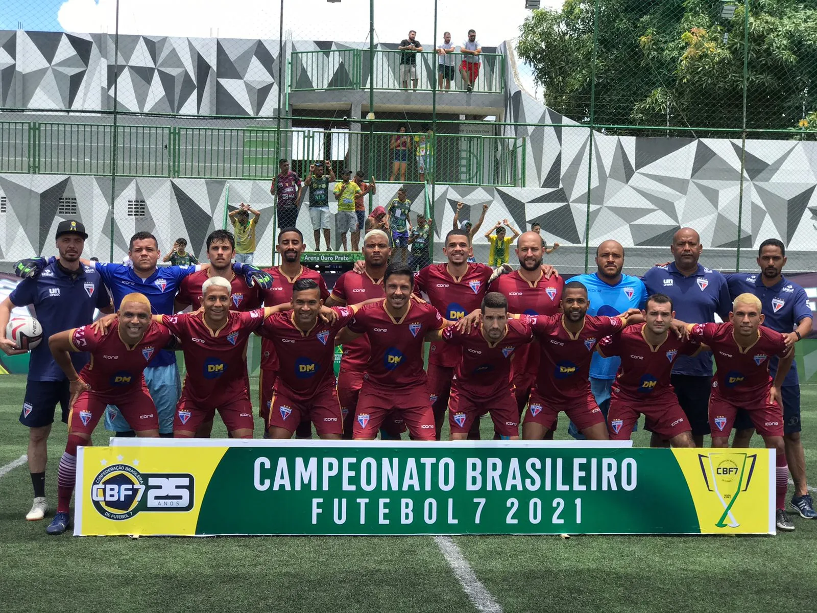 Fortaleza perde para o CRB e é eliminado do Brasileiro de futebol 7