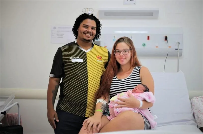 Nasce milésimo bebê no Hospital Municipal Materno Infantil, na Serra