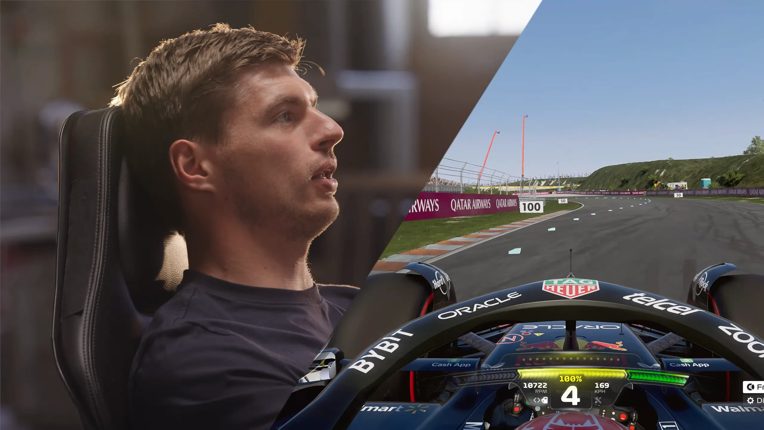 Max Verstappen desafia os jogadores no EA Sports F1 23