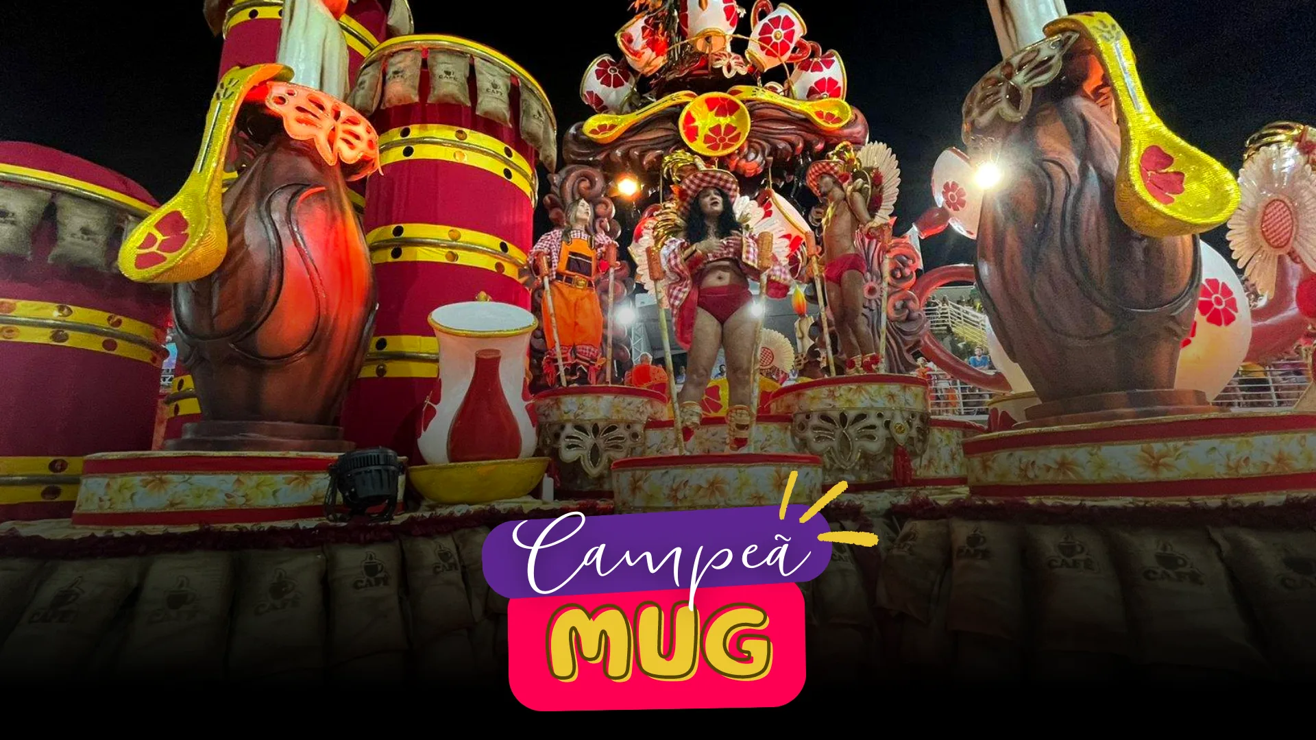 No grupo especial, MUG é a grande campeã do Carnaval de Vitória 2023