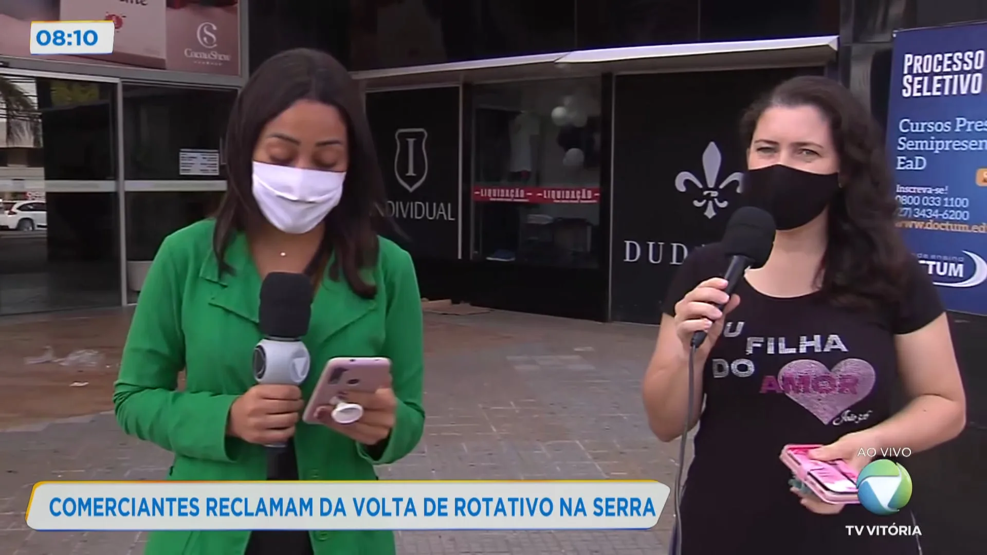 Comerciantes reclamam da volta do rotativo na Serra