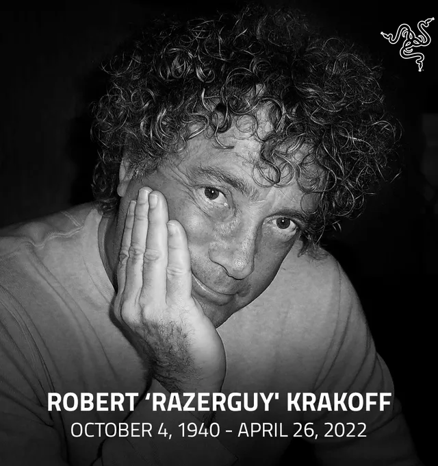 Morre Robert Krakoff, conhecido como RazerGuy, cofundador da Razer