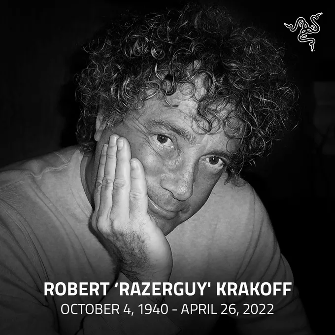 Morre Robert Krakoff, conhecido como RazerGuy, cofundador da Razer