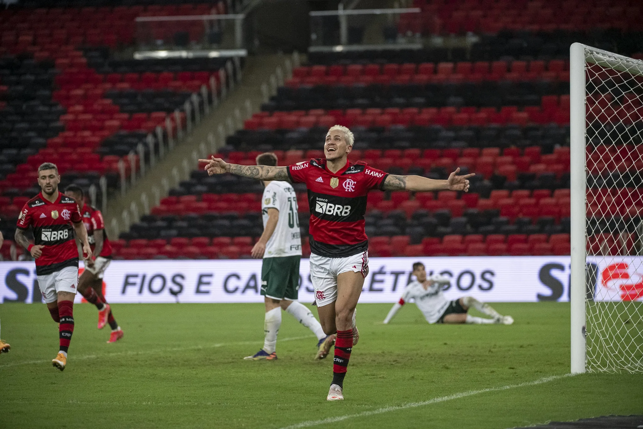 Desejo do Palmeiras, Pedro tem mais gols que os centroavantes do clube desde 2020