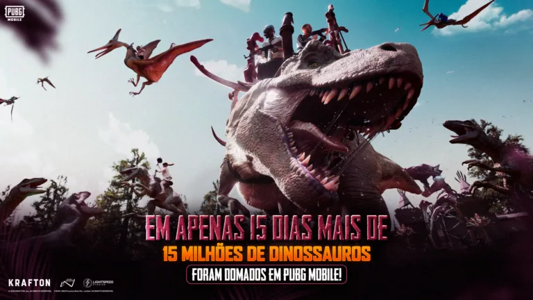 Pew3x dá dicas de como dominar os dinossauros em PUBG Mobile