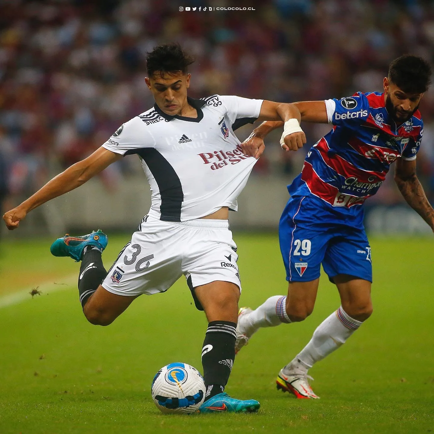 Fortaleza estreia na Libertadores com derrota para o Colo Colo no lotado Castelão