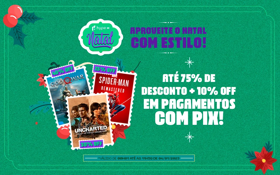 Hype de Natal: loja online realiza promoções em preparação para as festividades