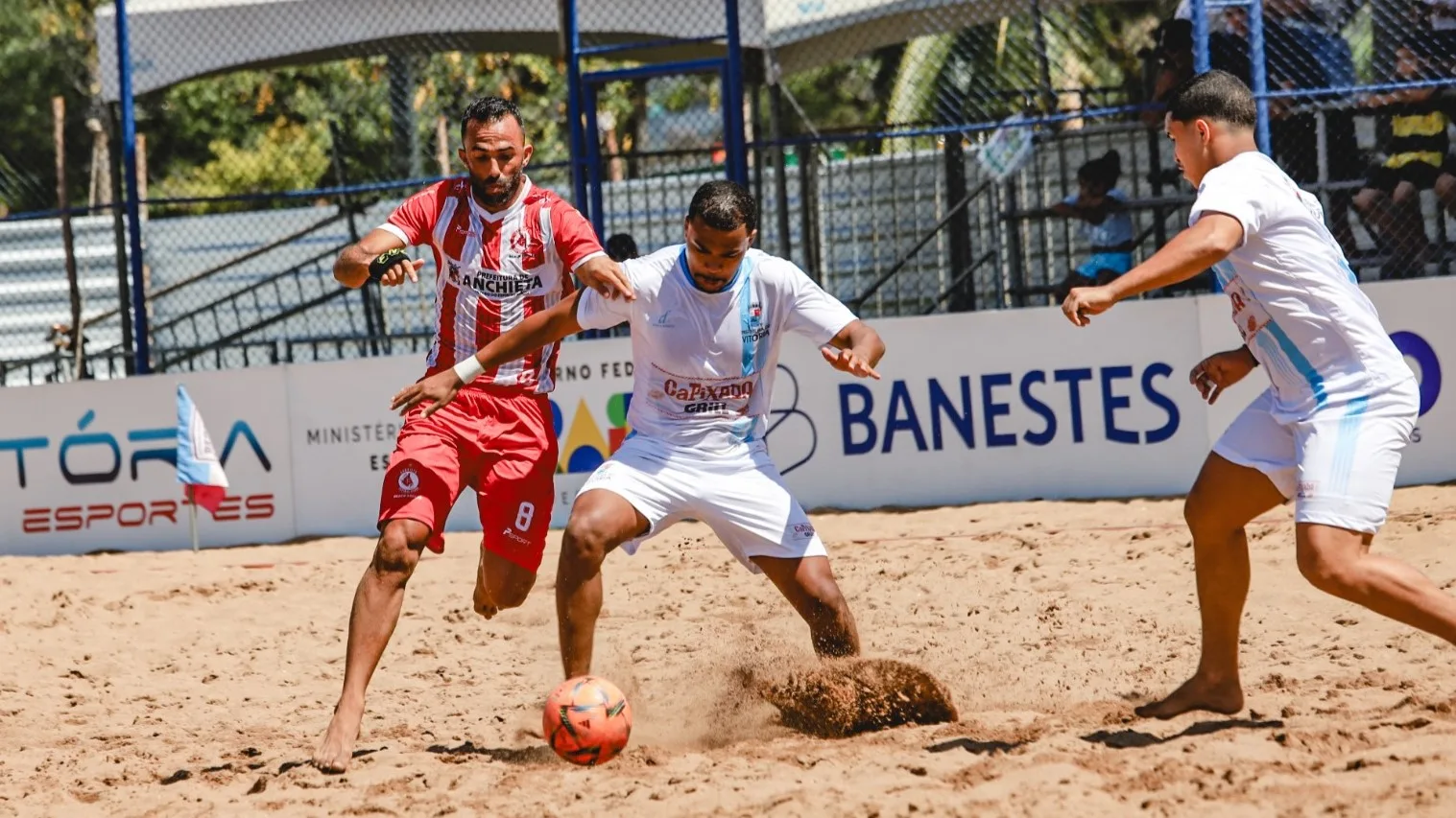 Anchieta confirma o favoritismo e vai à final do Estadual de Beach Soccer