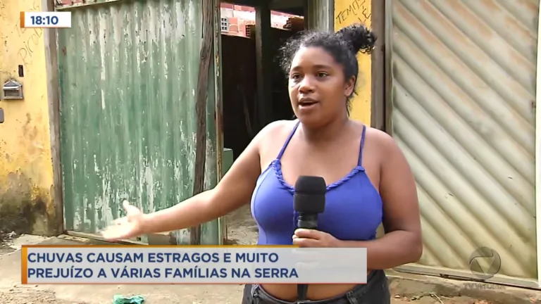 Não para de chover e alagamentos causam prejuízos na Serra