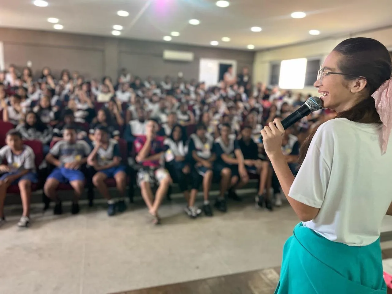 Ativista adolescente, capixaba quer mudar o mundo desde os 5 anos