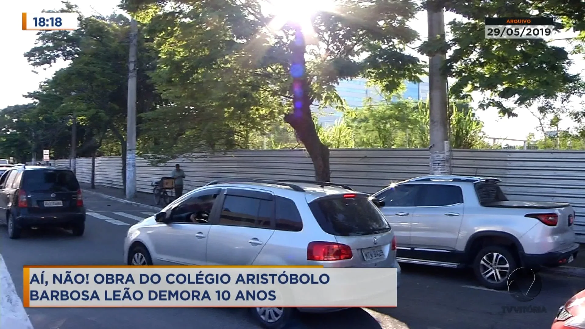 Obra em escola já se arrasta há 10 anos