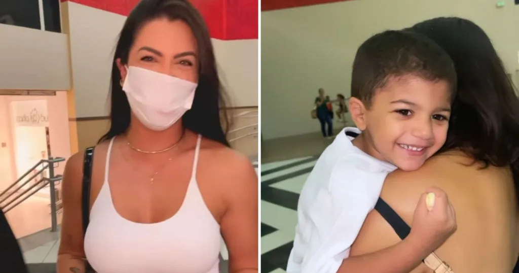 Felipe Araújo é flagrado com ex capixaba e filho no Shopping Vitória Felipe Araújo é flagrado com ex capixaba e filho no Shopping Vitória