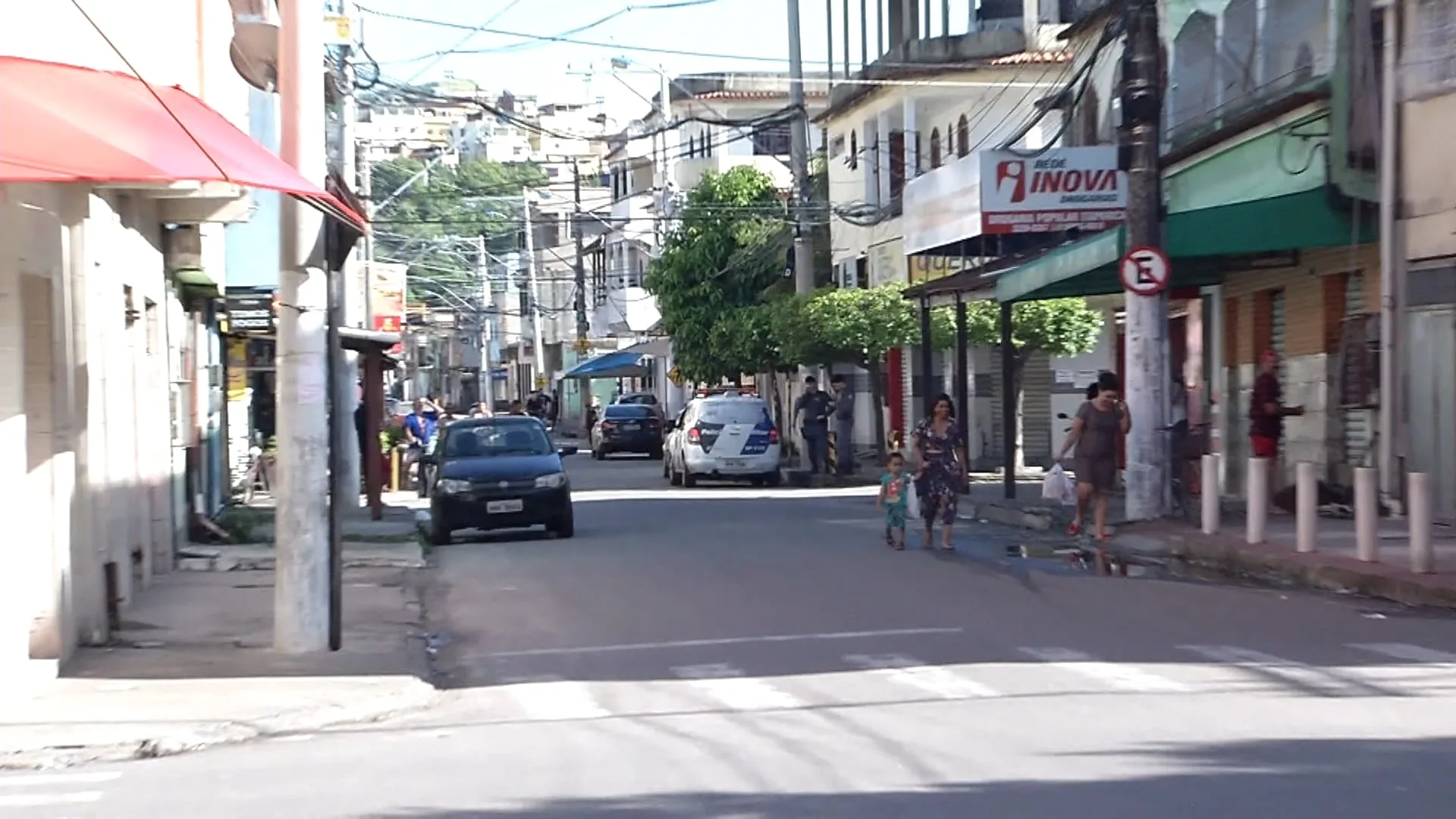 Uma mulher foi baleada durante troca de tiros, em Vila Velha