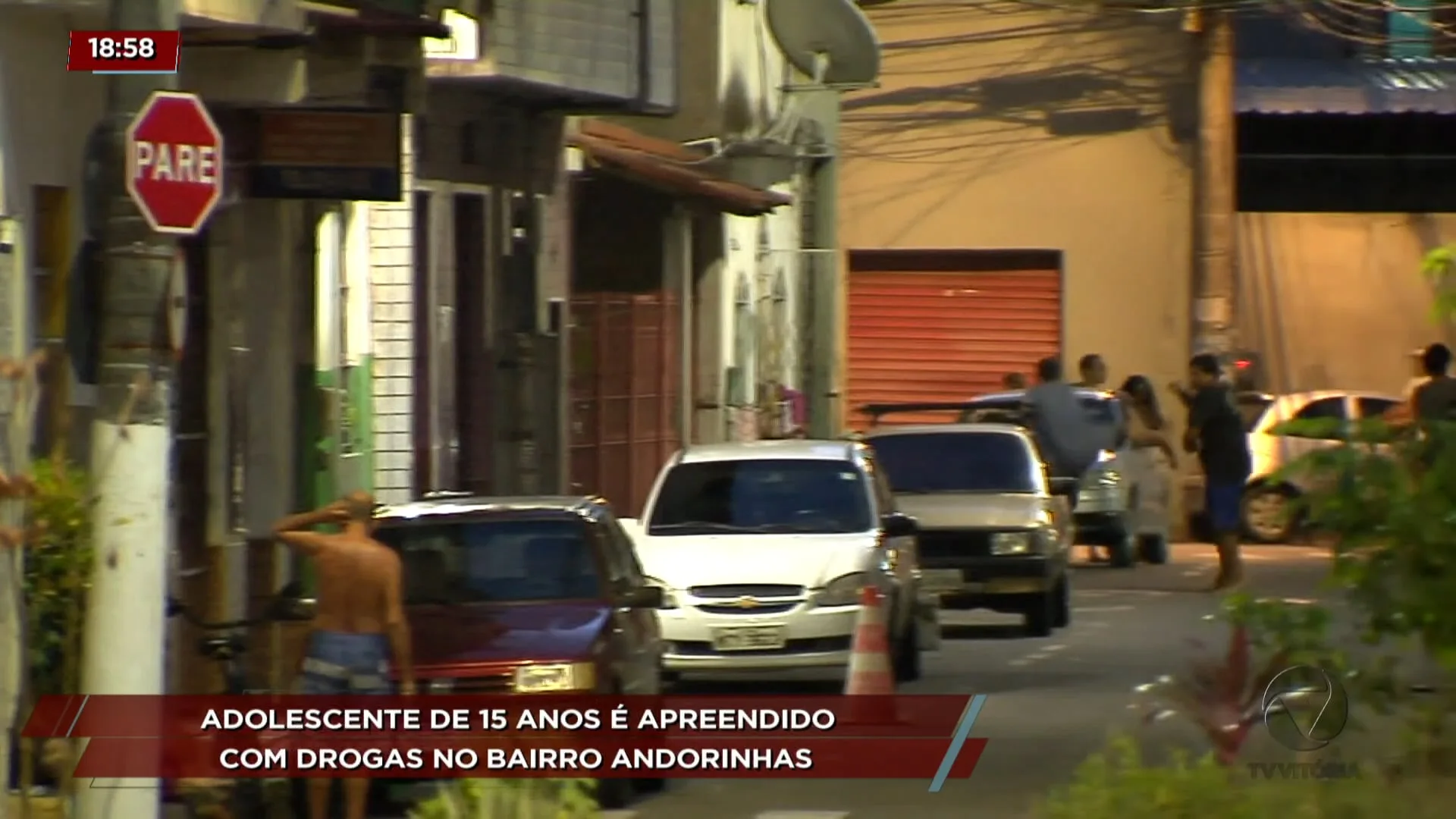 Adolescente de 15 anos é apreendido com drogas no bairro Andorinhas