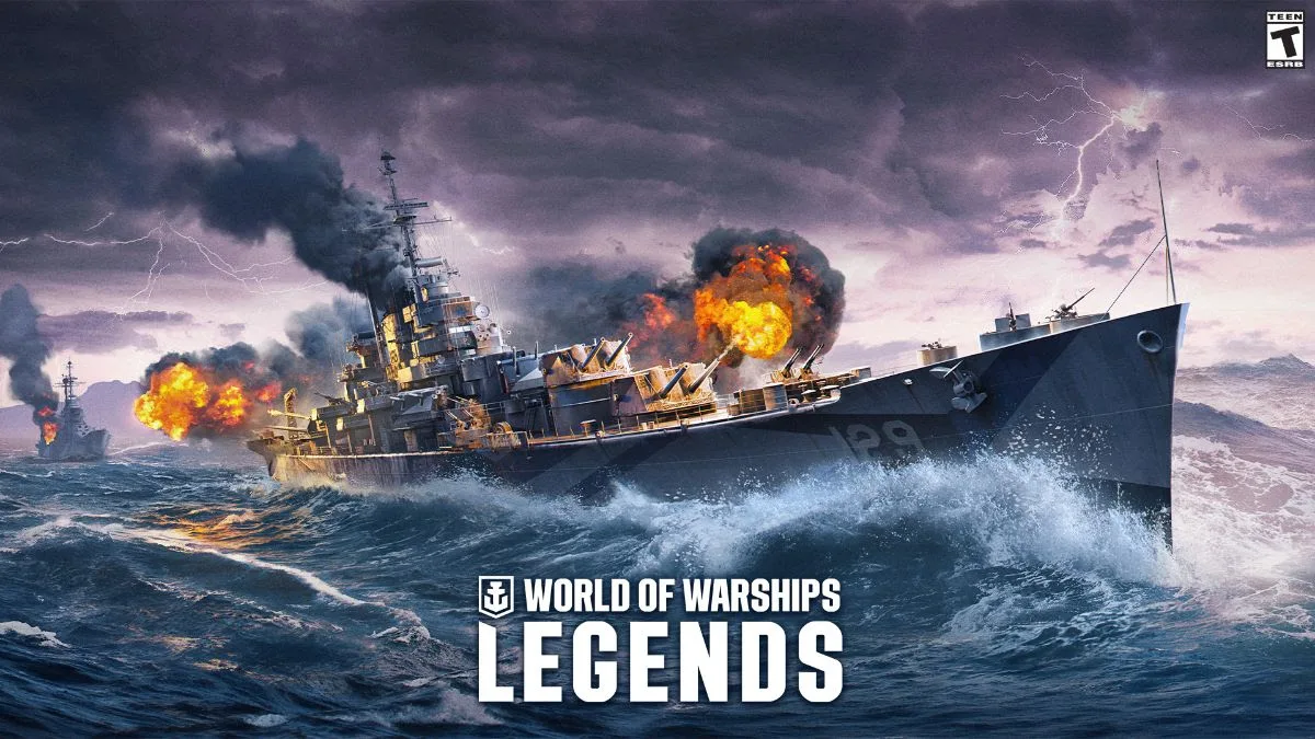 Armada americana chega em julho no World of Warships: Legends