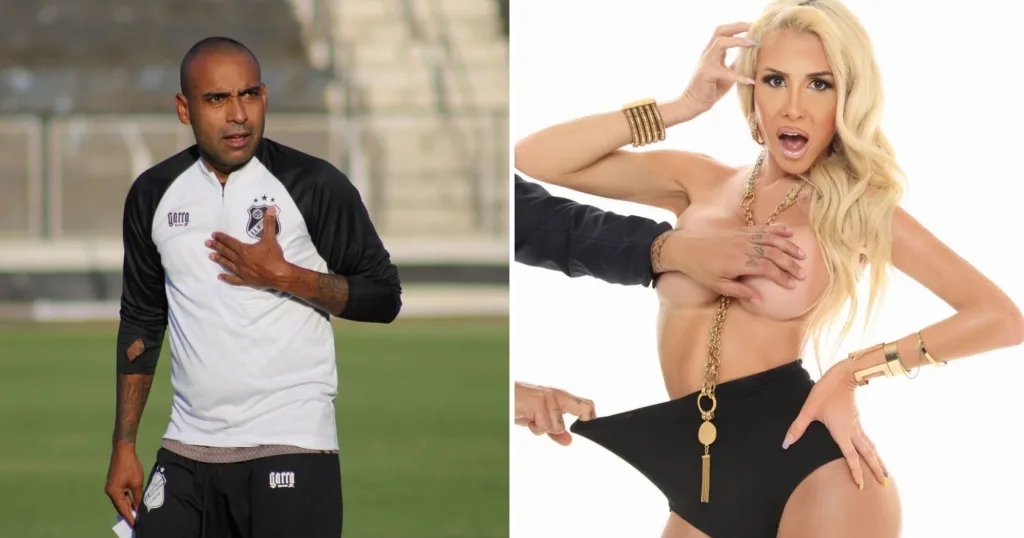 Trans do ES expõe nude de programa com ex-jogador do Corinthians