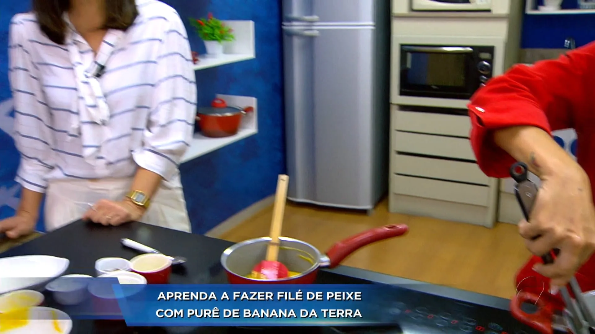 Espaço gourmet: filé de peixe com purê de banana da terra