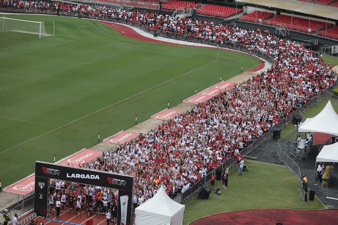 Corridas de times de futebol crescem e conquistam cada vez mais adeptos