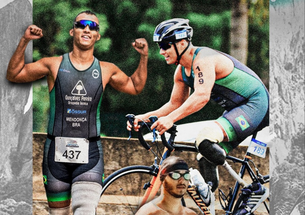 Triatleta é exemplo de vida e superação após perder as duas pernas