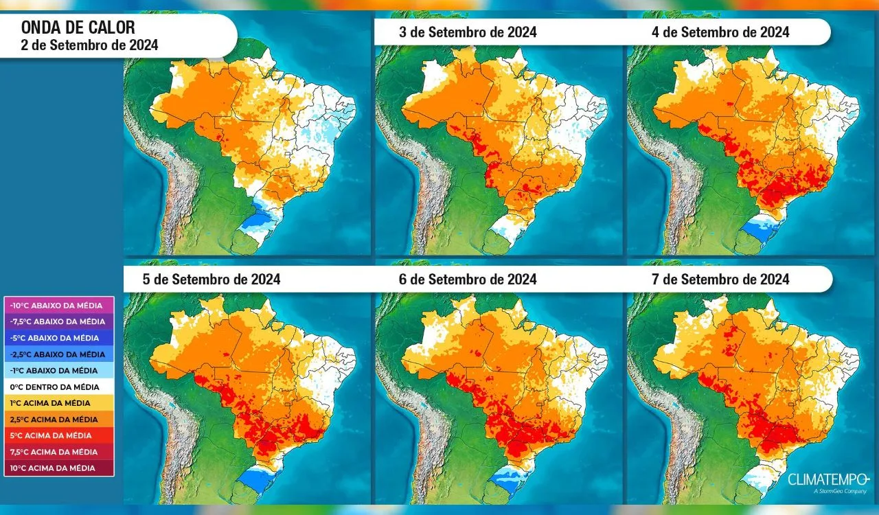 ES pode ser atingido por onda de calor; saiba detalhes