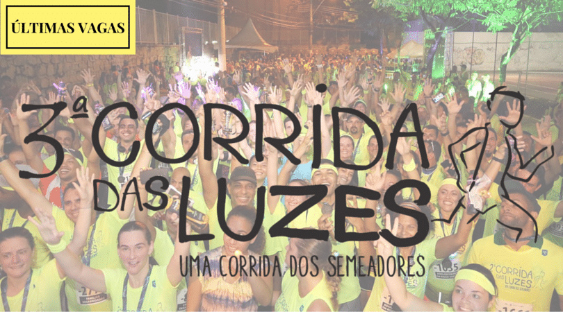 Corrida das Luzes: Inscrições vão até o dia 20 de novembro