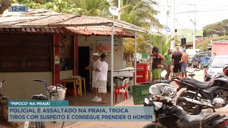 Cabo da PM reage a assalto e suspeito é baleado