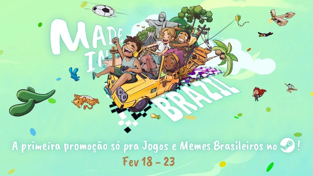 Steam terá primeira 'sale' dedicada a jogos nacionais