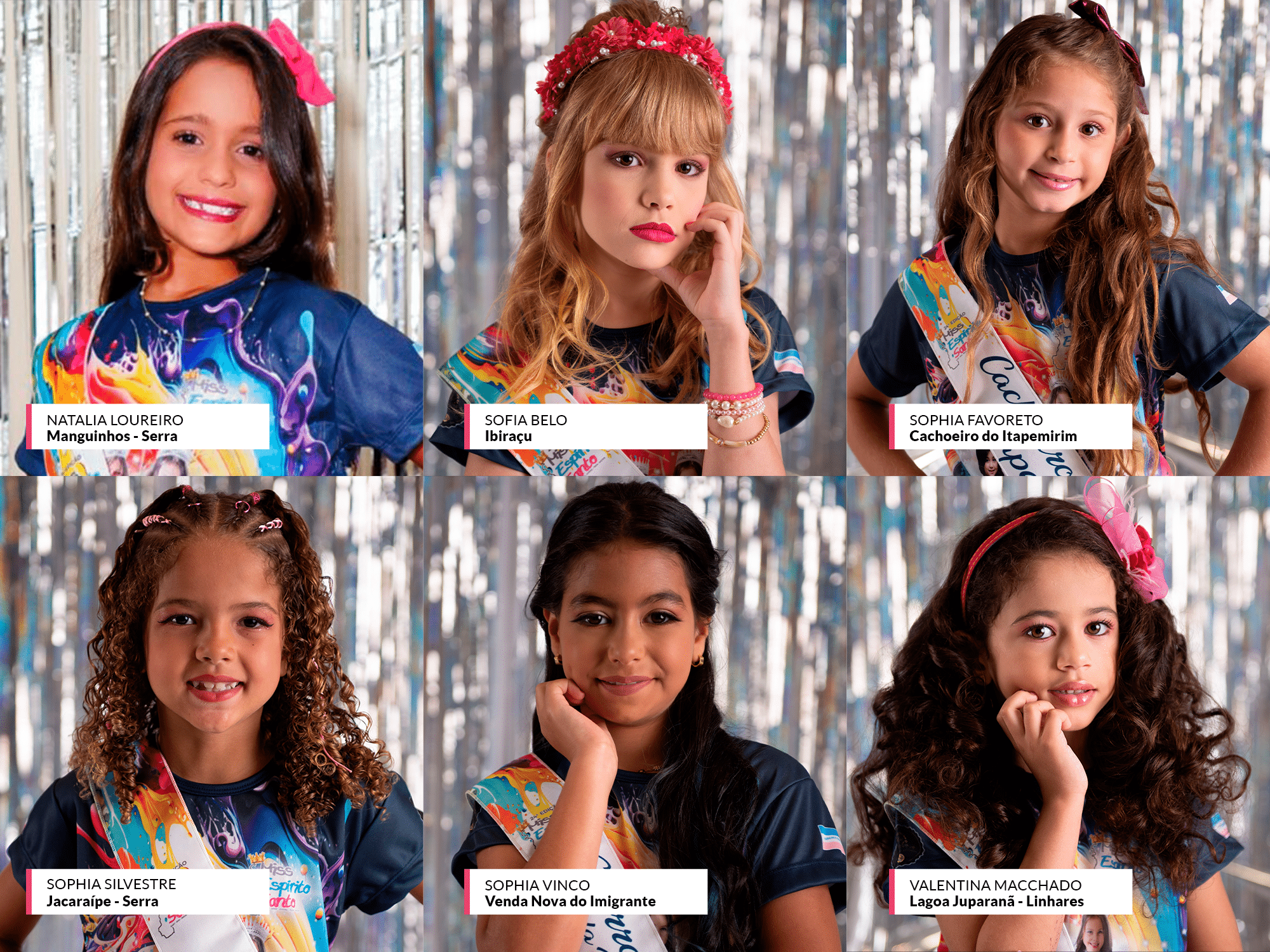 Veja fotos das candidatas ao Miss ES Mini, Mirim, Juvenil e Teen 2024 (Foto: Bhia Correia)