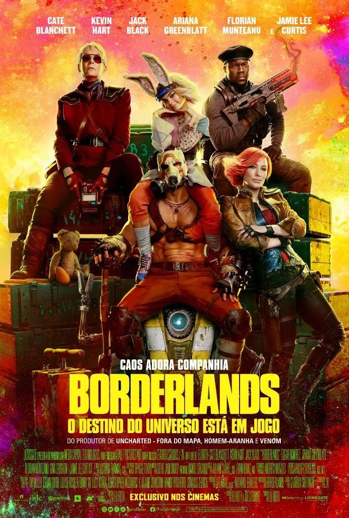 Filme de Borderlands: Confira o teaser e pôster exclusivo