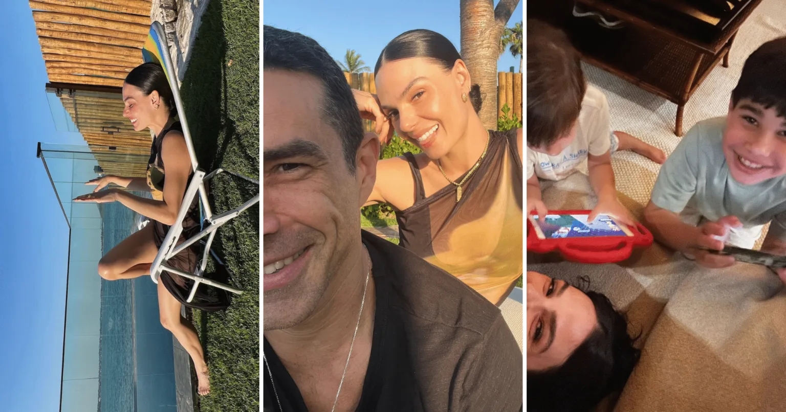 Isis Valverde abre álbum de fotos com Marcus Buaiz e filhos em Guarapari: "Virando capixaba" (Foto: Reprodução/Instagram @isisvalverde) Isis Valverde abre álbum de fotos com Marcus Buaiz e filhos em Guarapari: "Virando capixaba" (Foto: Reprodução/Instagram @isisvalverde)