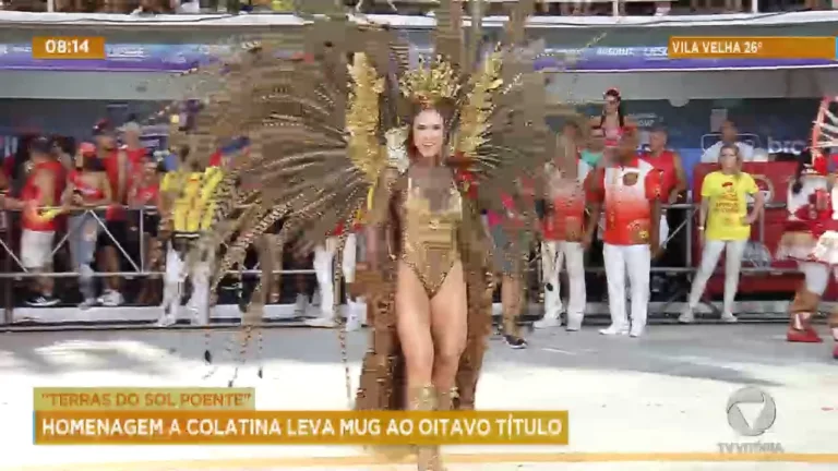Homenagem a Colatina leva MUG ao oitavo título