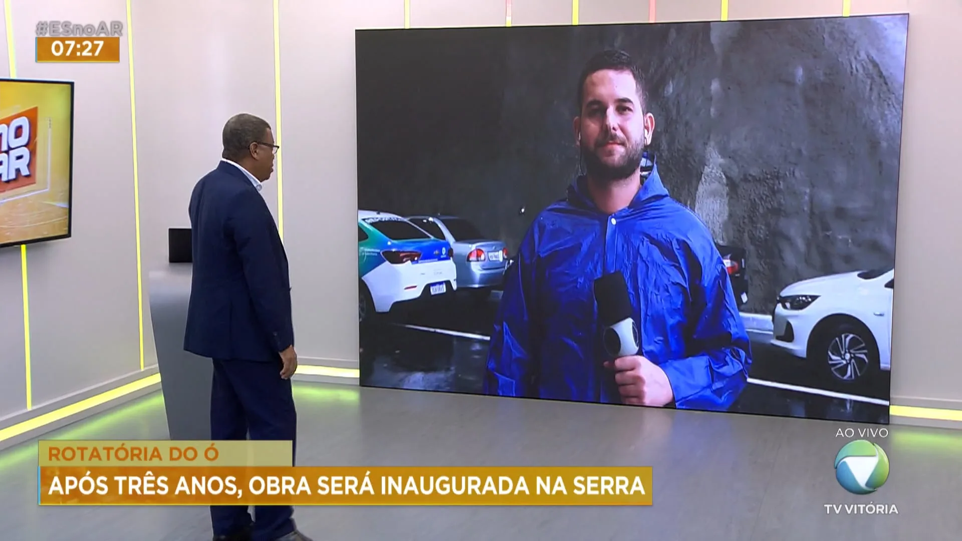 Rotatória do Ó: após três anos, obra é inaugurada na Serra