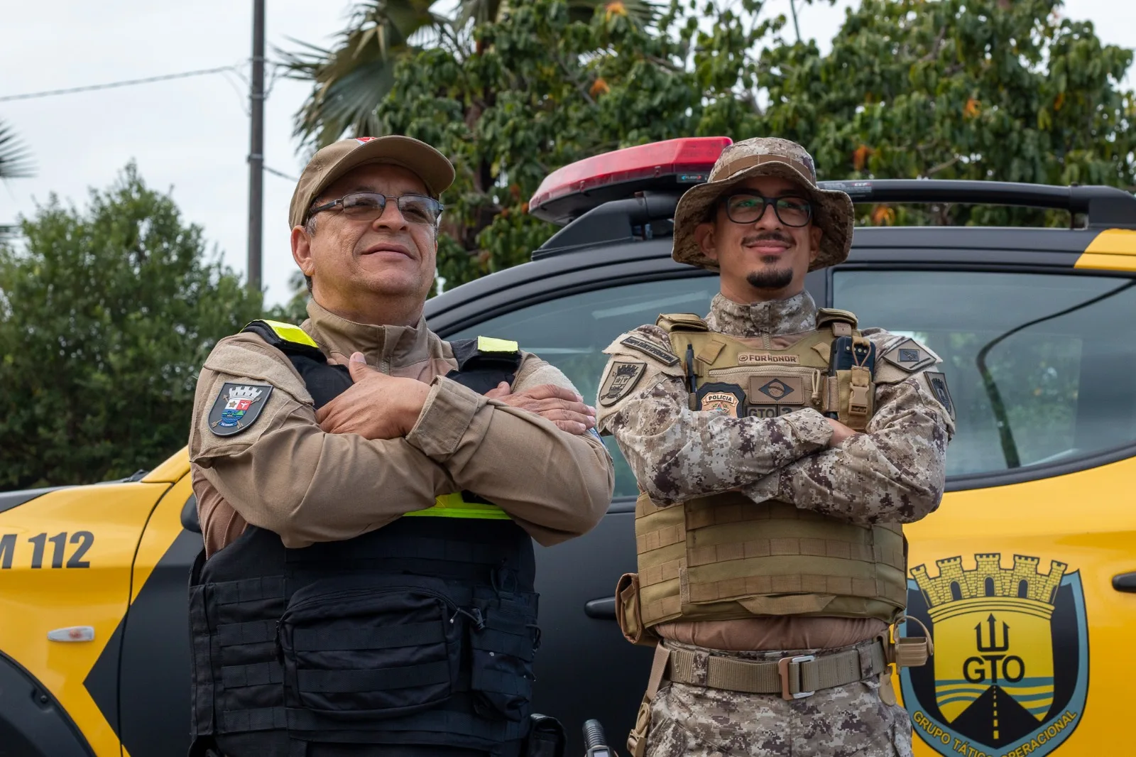 Filho se inspira no pai e vira colega de farda na Guarda de Vitória