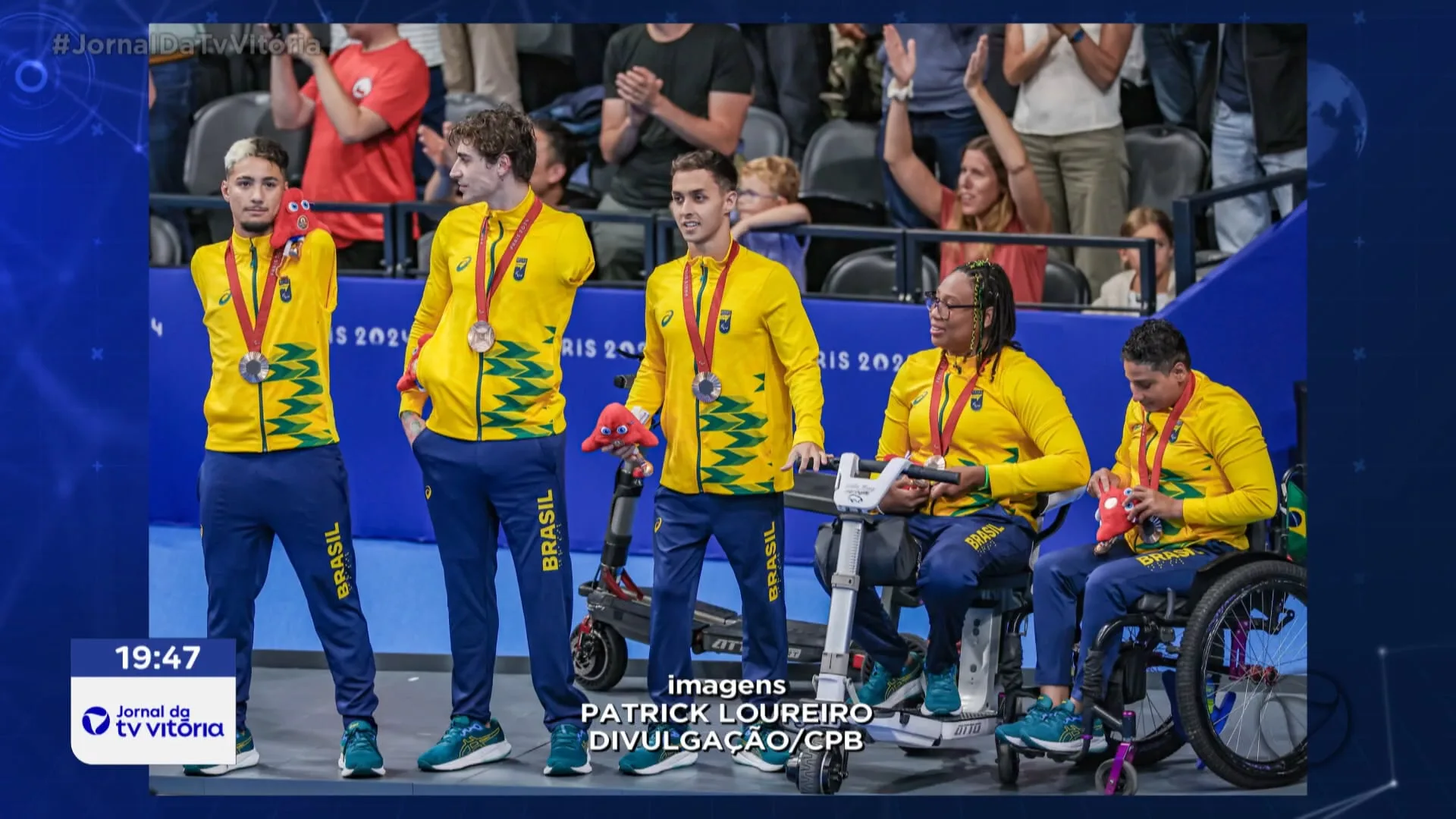 BRASIL FICA EM QUINTO LUGAR GERAL NOS JOGOS PARALÍMPICOS.