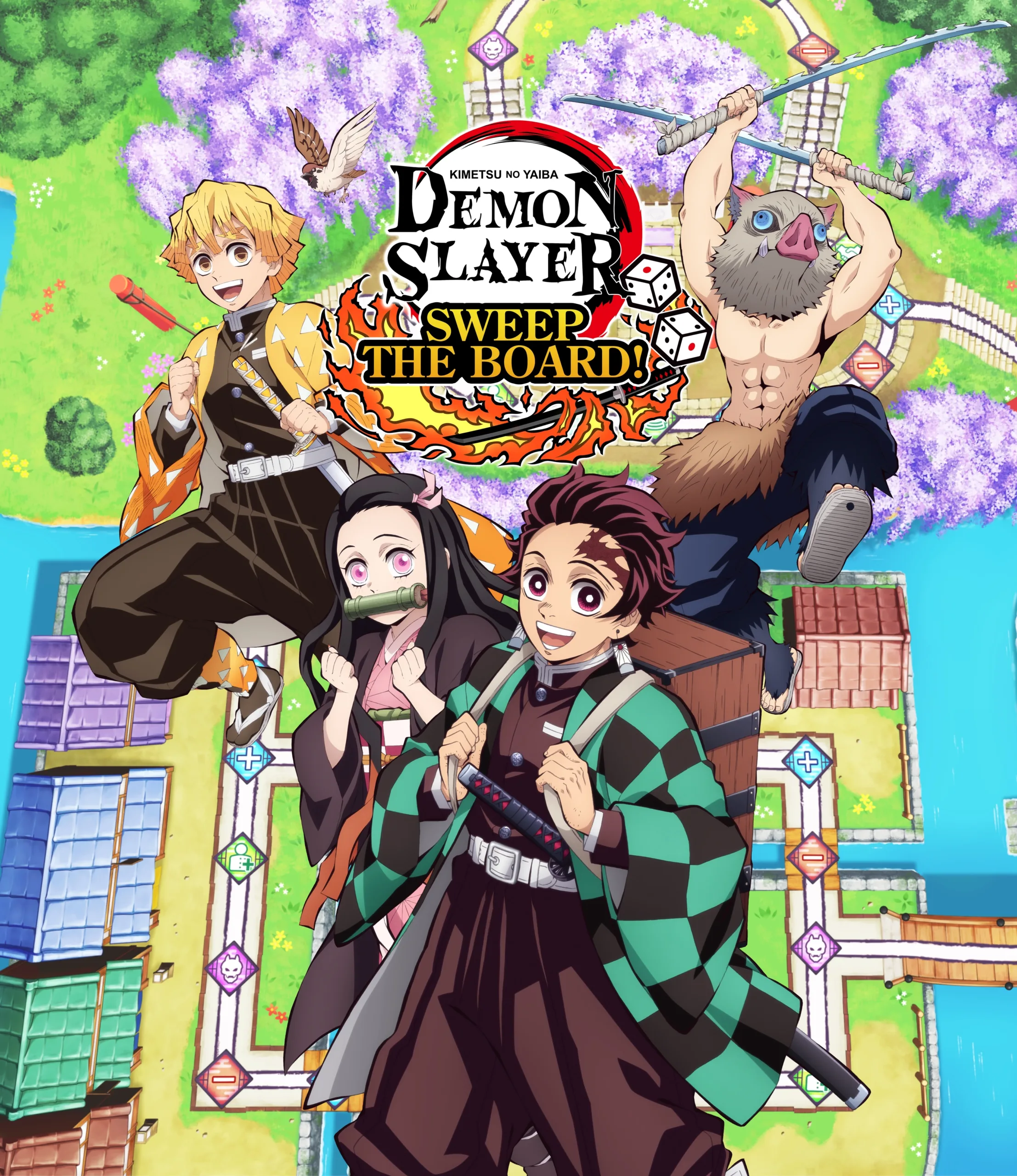 Demon Slayer -Kimetsu no Yaiba- Sweep the Board! chega ao Nintendo Switch™ em 2024