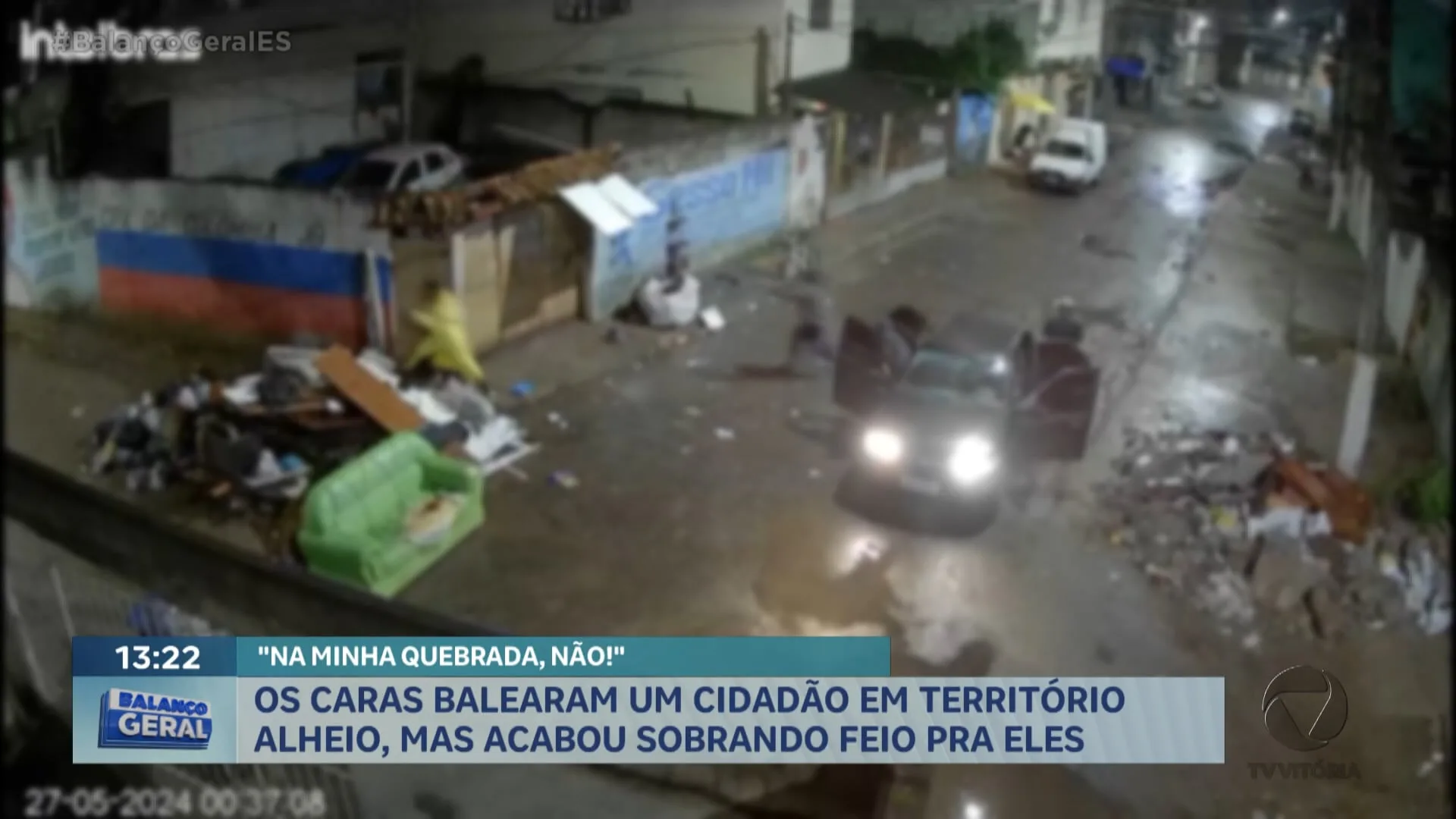 Tiroteio termina com homem executado