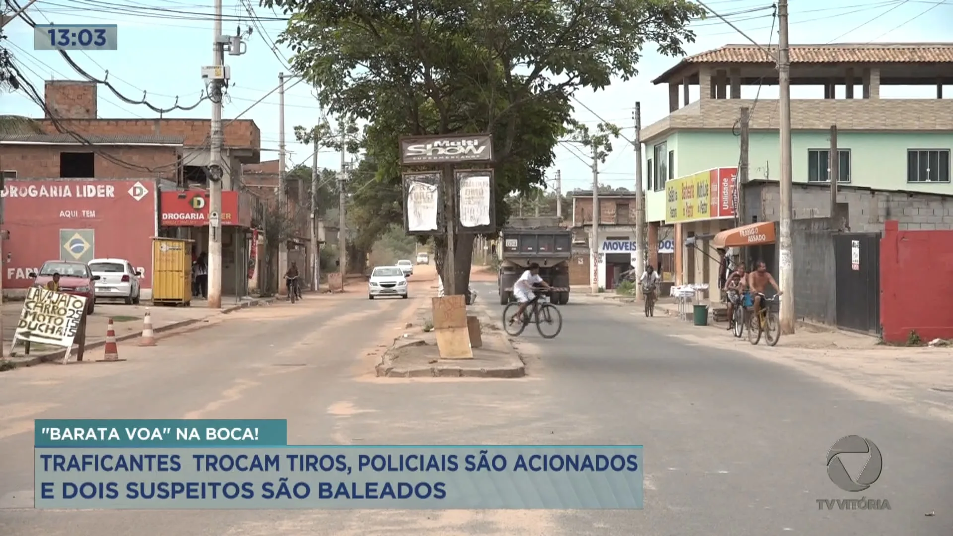 Confronto em Morada da Barra