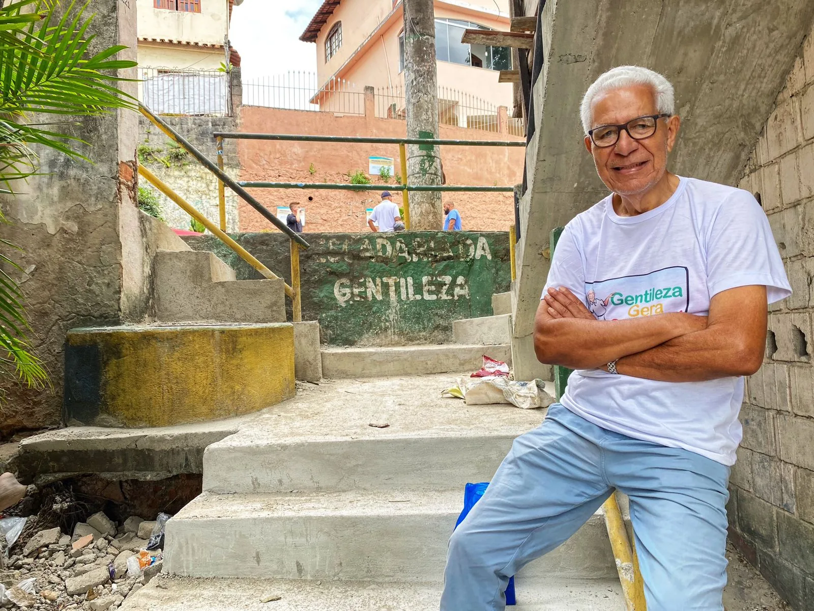 Escadaria da Gentileza passa por reforma e vai ganhar nova pintura: "Ainda mais bonita"