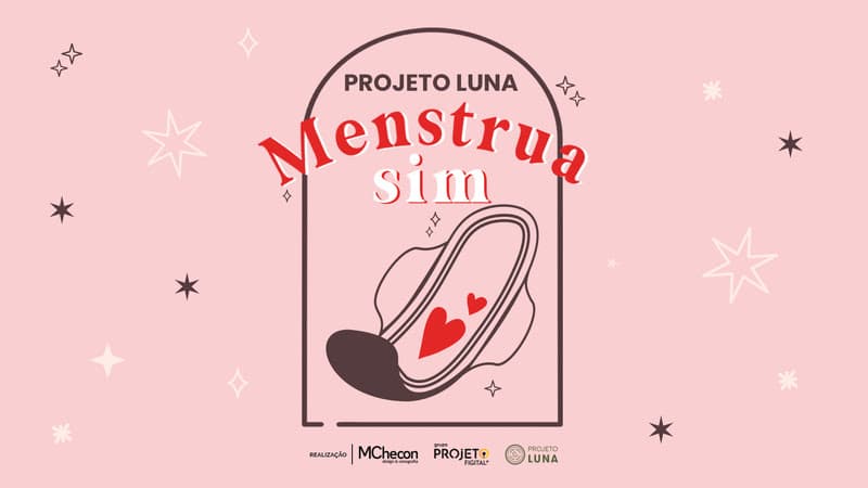 MChecon e Grupo Projeto Figital se unem ao Projeto Luna em campanha para redução da pobreza menstrual no Brasil