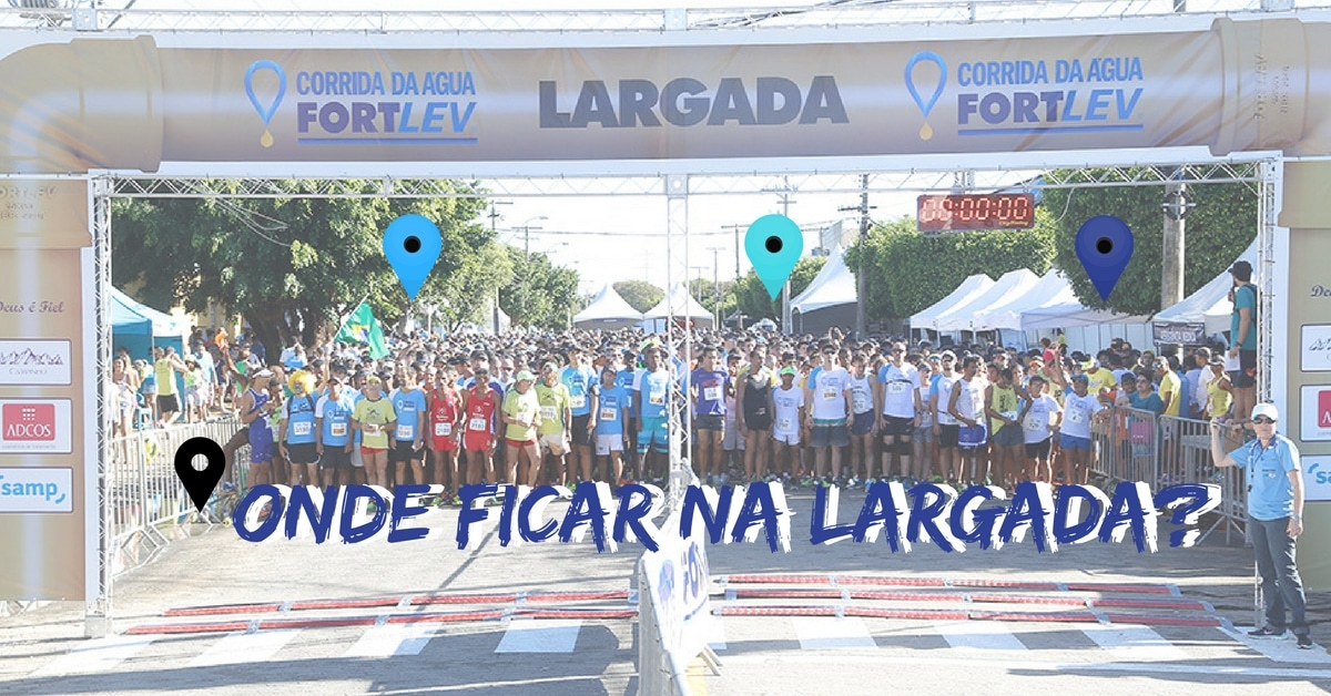 Evite atropelos! Saiba qual é o seu lugar ideal na largada da Corrida da Água Fortlev