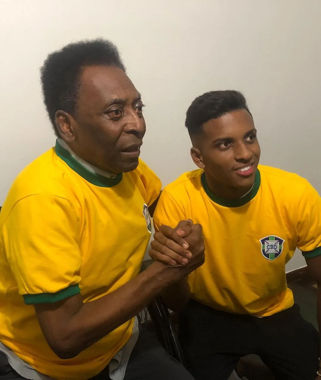 Pelé parabeniza Rodrygo por levar Real à final: 'Vai nos trazer muitas alegrias'