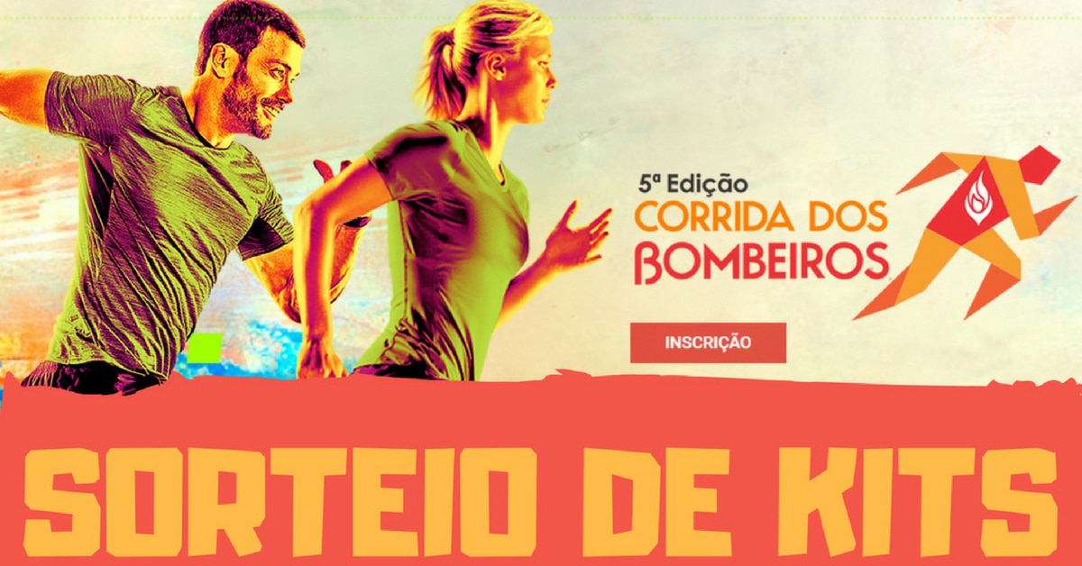 Corrida dos Bombeiros já tem mais de 2 mil inscritos! Participe do sorteio de kits