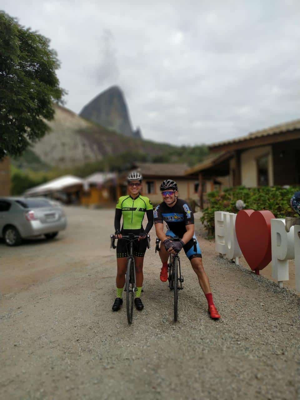 Pedra Azul de bike !