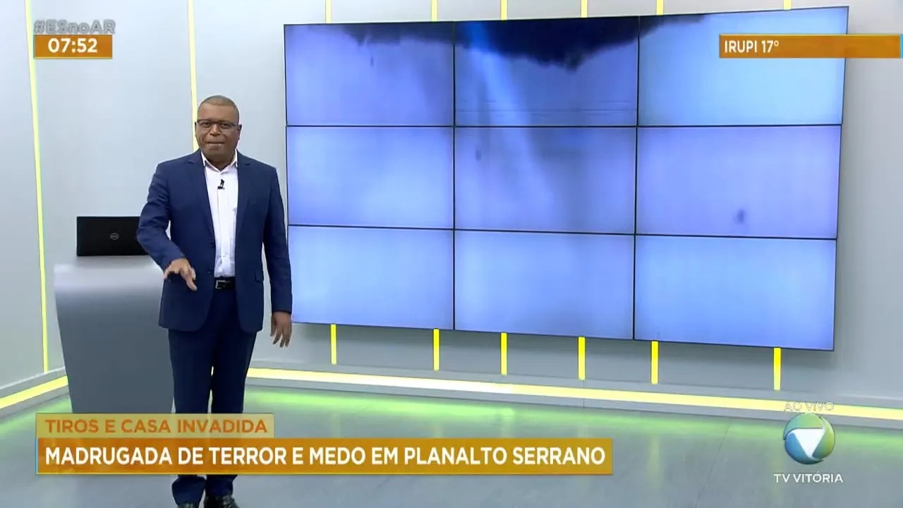 Tiros e invasão de casa: madrugada de terror na Serra