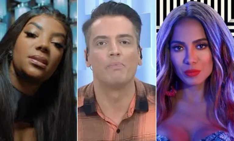 Após divulgação de briga, Anitta e Ludmilla colocam colunista 'contra a parede'